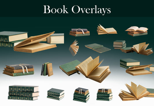 Antique Book Overlays