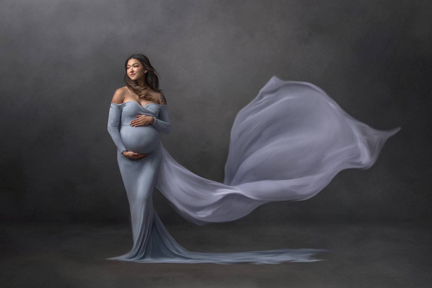 Hand Painted Digital Backdrops for Photoshop