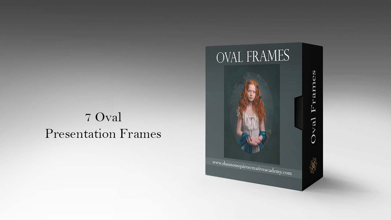Photography Competition Frames Oval - Digital Overlays