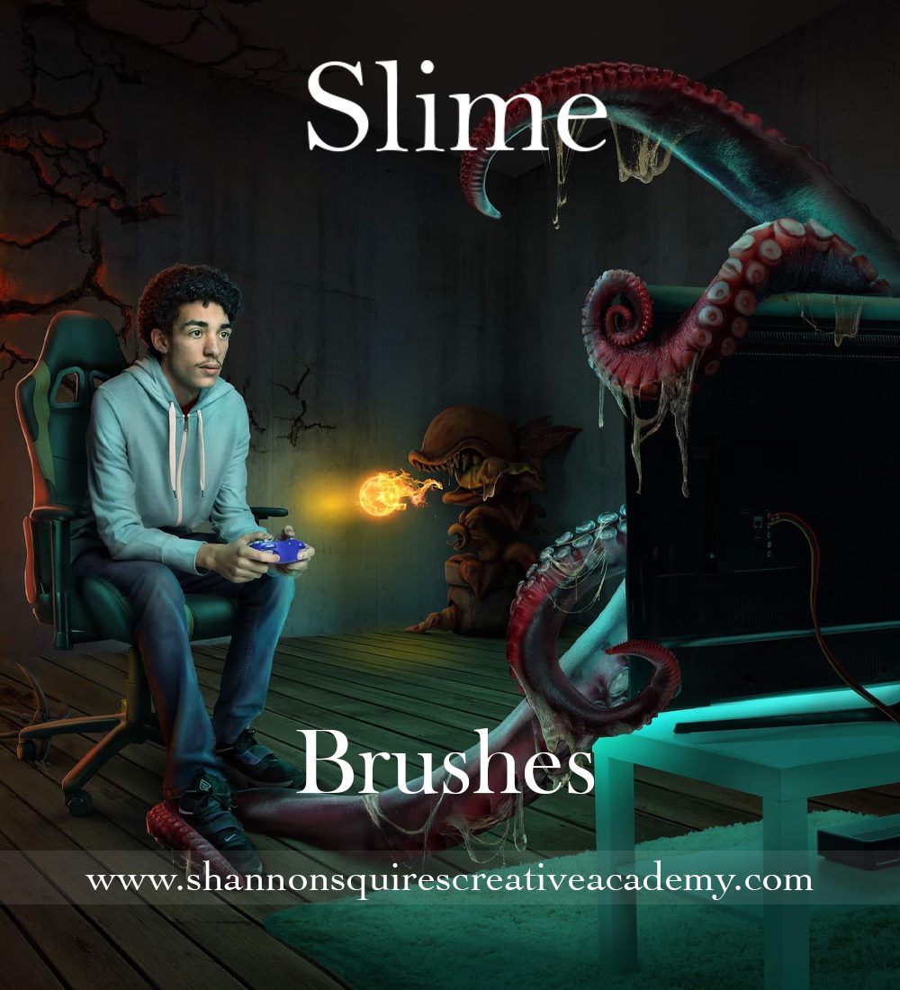 Slime Photoshop Brush Collection