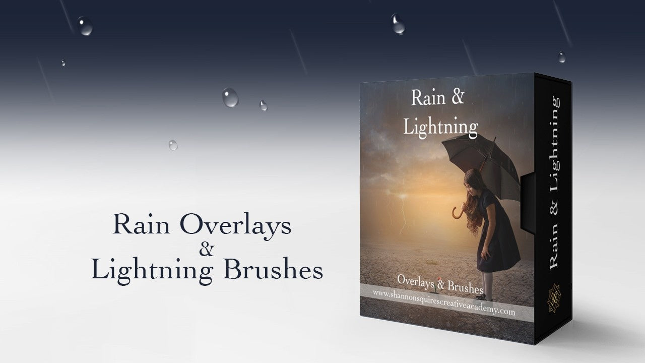 Rain Overlays and Lightening Brushes