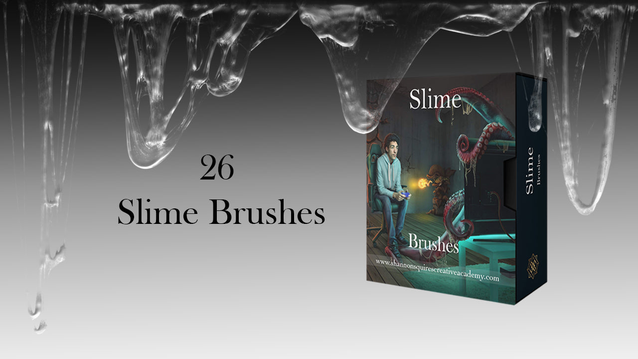Slime Photoshop Brush Collection