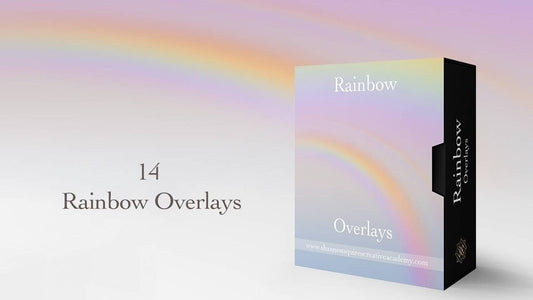 Rainbow Photoshop Overlays